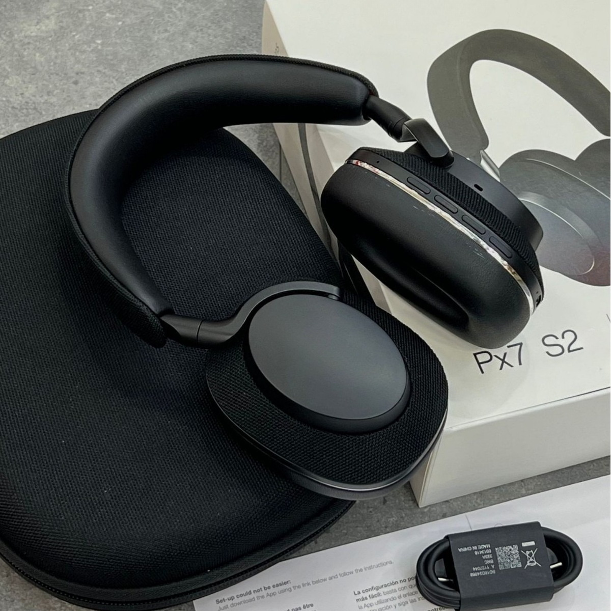 Noise Cancelling Headphone - 2026 New PX7S2 Over-Ear Wireless Bluetooth