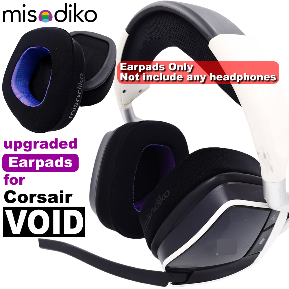 Gaming Headset Rgb - misodiko Upgraded Earpads Replacement for Corsair