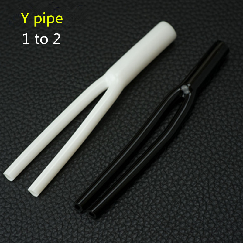 Audio Splitter Y - 10pcs/lot Soft glue splitter Y tube