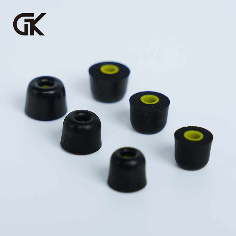 Earphone Foam Tip - GK-TB 3Pair(6pcs) Noise Isolating Comfortble Memory