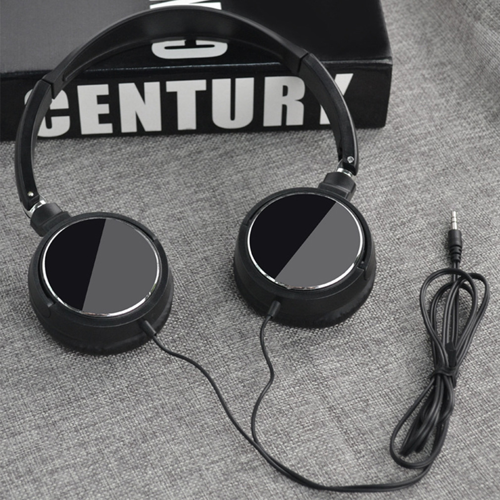 Audiophile Headphone Wired - Foldable Noise Canceling Sport Wired Earphones