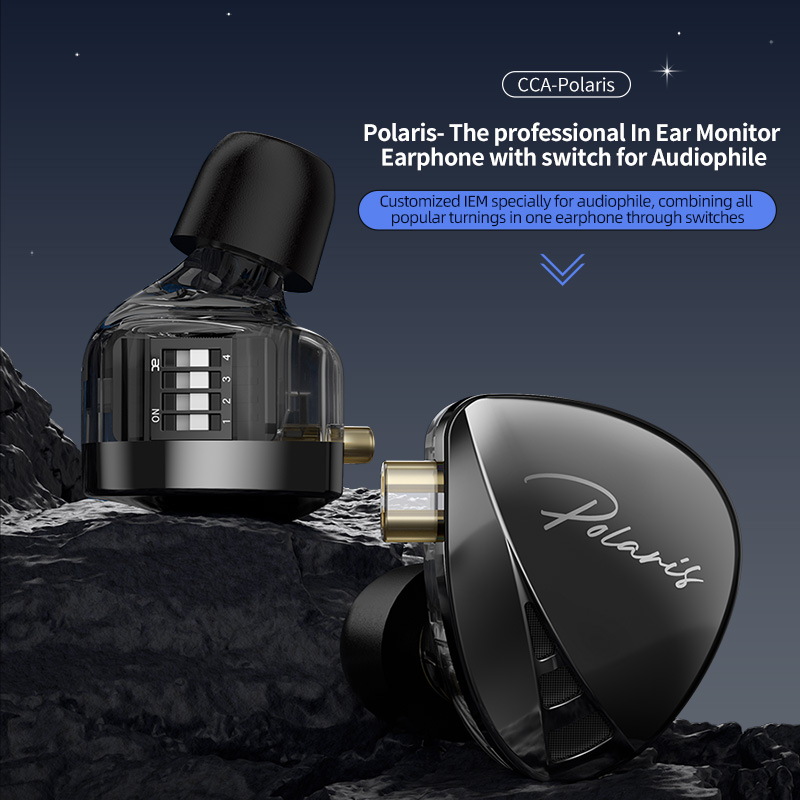 CCA Polaris Earphones HIFI Bas - Sports Earphone Hook recension och pris