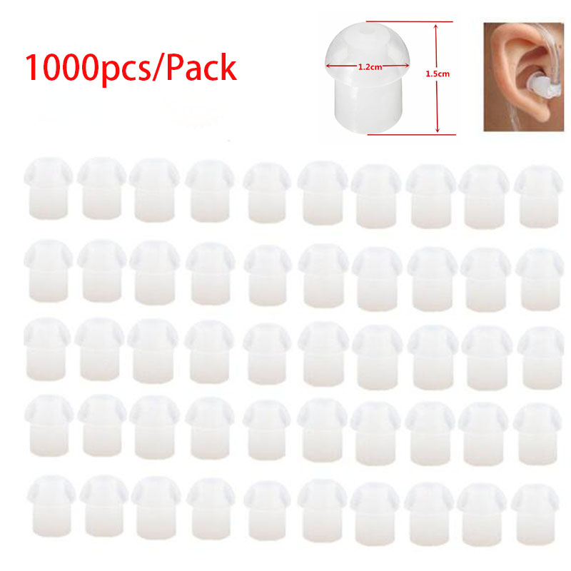 1000pcs Replacement Silicone R - Silicone Ear Tip Replacement recension och pris