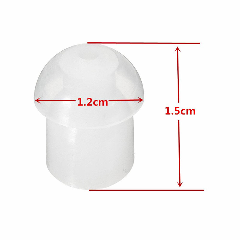 1000pcs Replacement Silicone R - Silicone Ear Tip Replacement recension och pris