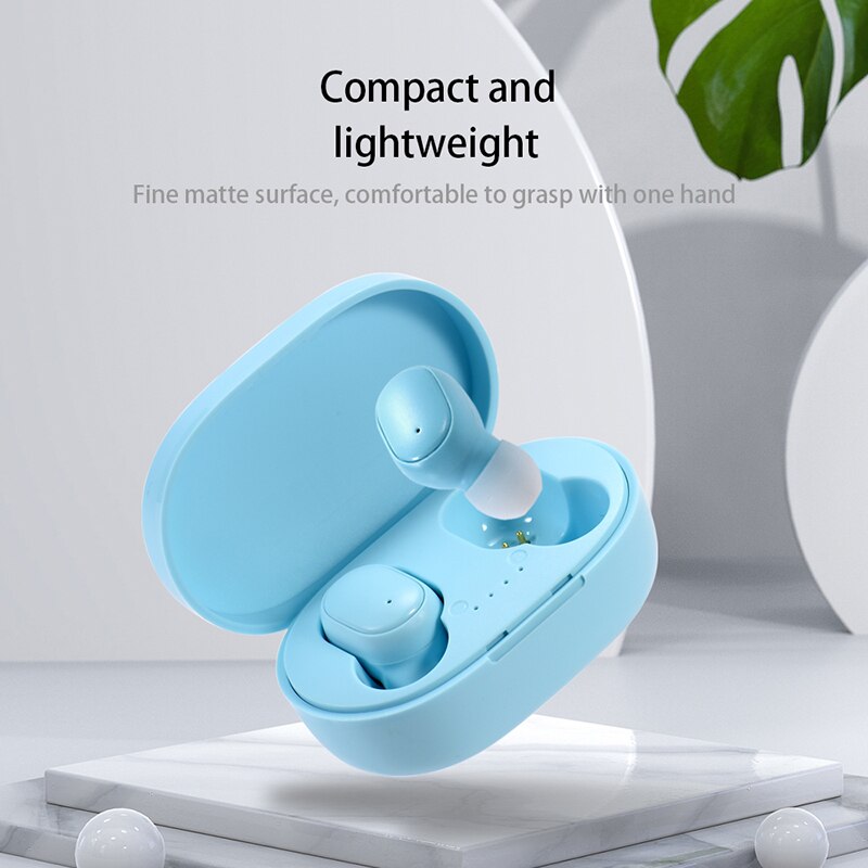 A6S TWS Earphones Wireless Blu - Wireless Earbuds Tws recension och pris