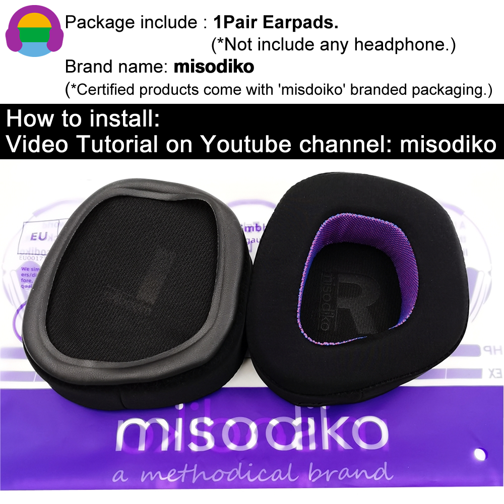 misodiko Upgraded Earpads Repl - Gaming Headset Rgb recension och pris