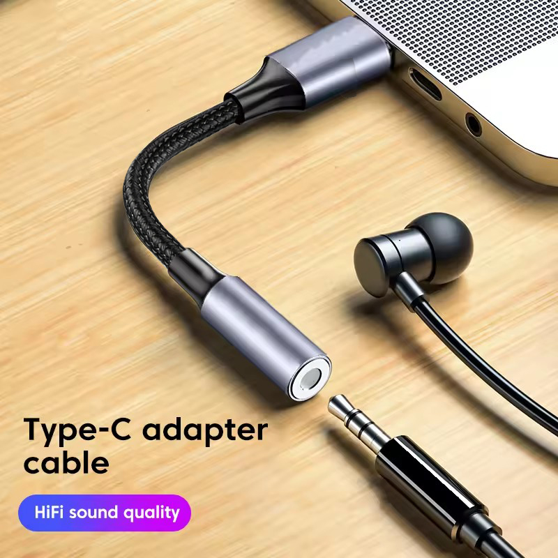 USB C Audio Adapter DAC Type-C - Audiophile Headphone Wired recension och pris