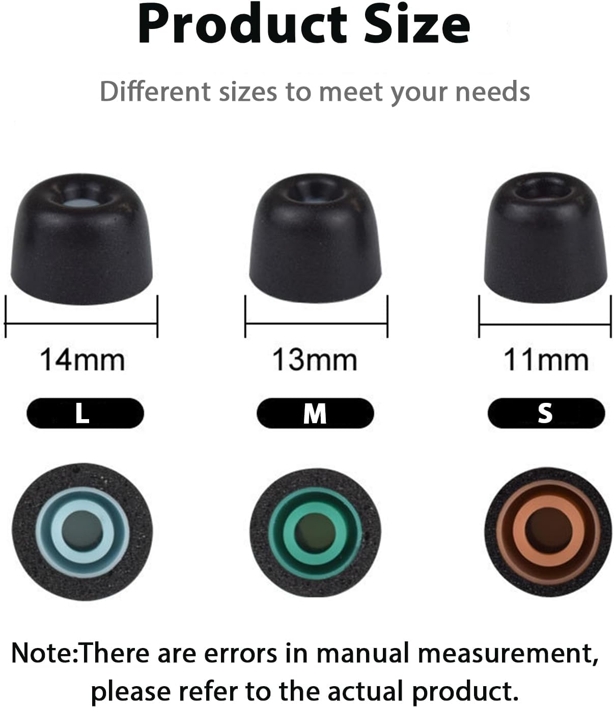 Memory Foam Ear Tips for Sony  - Earphone Foam Tip recension och pris