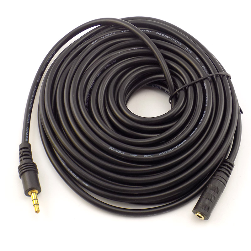 1.5/3/5/10M 3.5mm Stereo Male  - Cable Extension 3.5 recension och pris