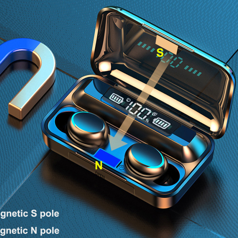 2026 F9 Wireless Earphones LED - Wireless Earbuds Tws recension och pris