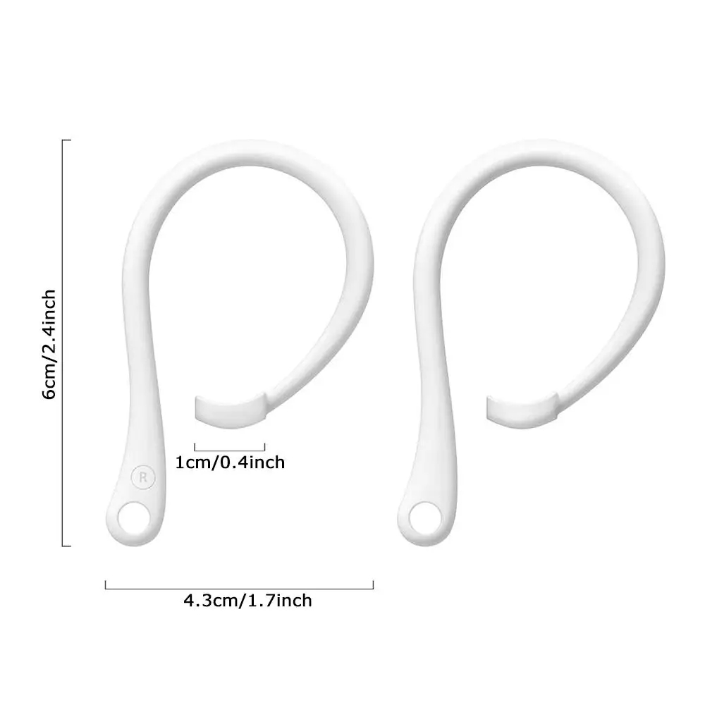 1 Pairs Anti-lost Earhooks for - Sports Earphone Hook recension och pris