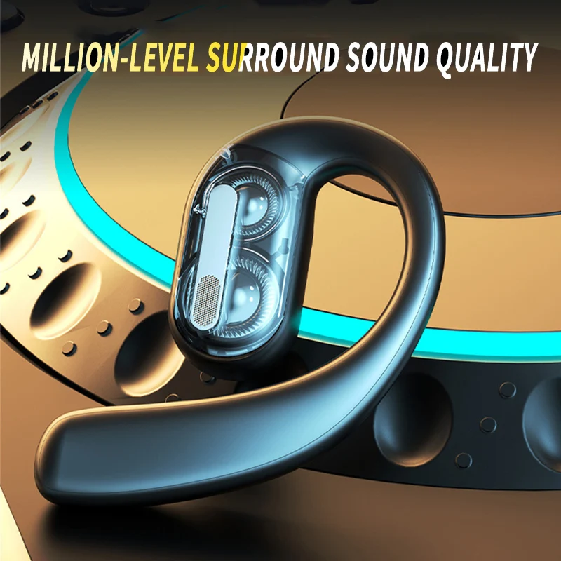 Wireless Bluetooth Headphones  - Sports Earphone Hook recension och pris