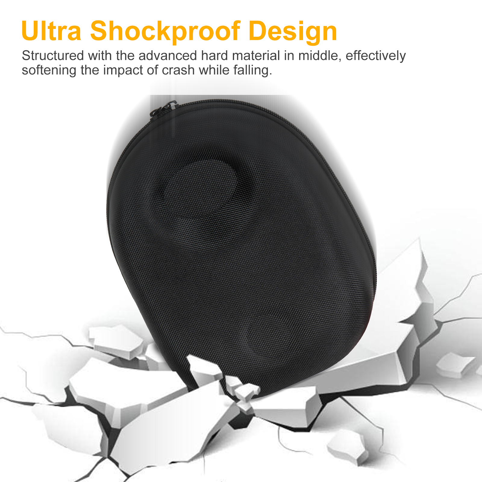New Portable Hard EVA Protecti - Headphone Case Hard recension och pris