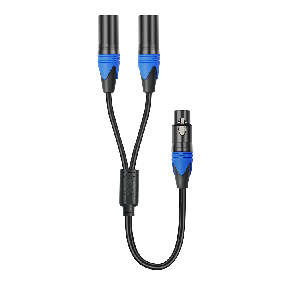 50cm 1 XLR Female To 2 XLR Mal - Audio Splitter Y recension och pris