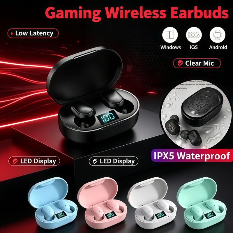 New E6S Wireless Bluetooth Ear - Bluetooth Headset On Ear recension och pris