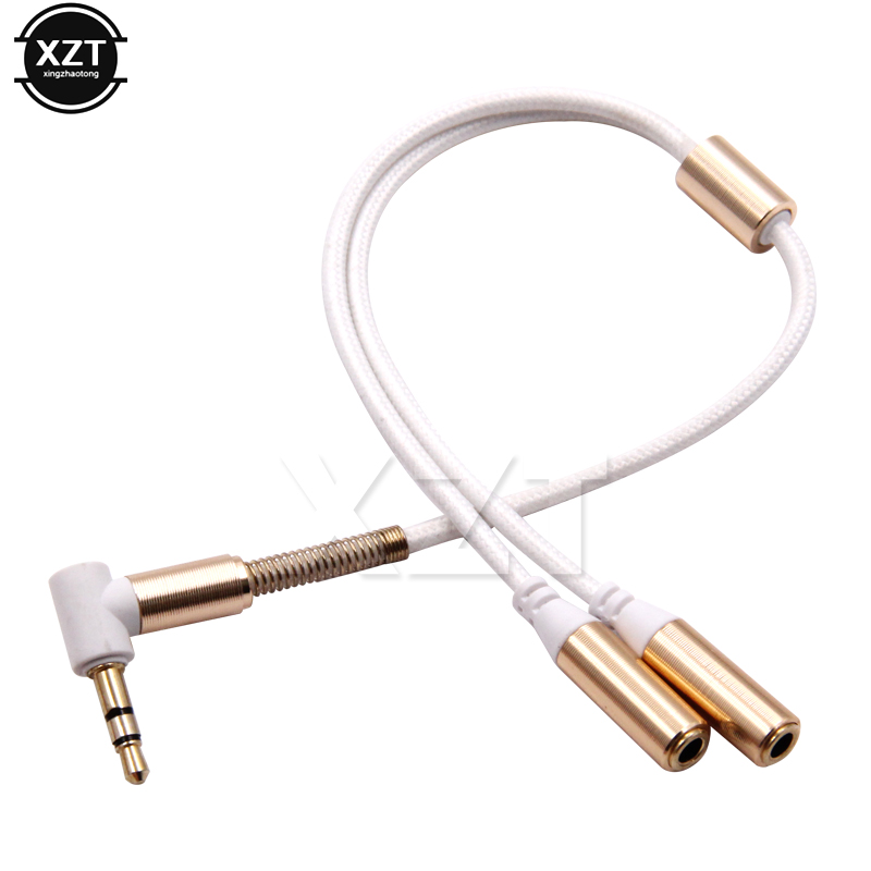 3.5mm 1 To 2 Audio Aux Y Split - Earphone Splitter Jack recension och pris