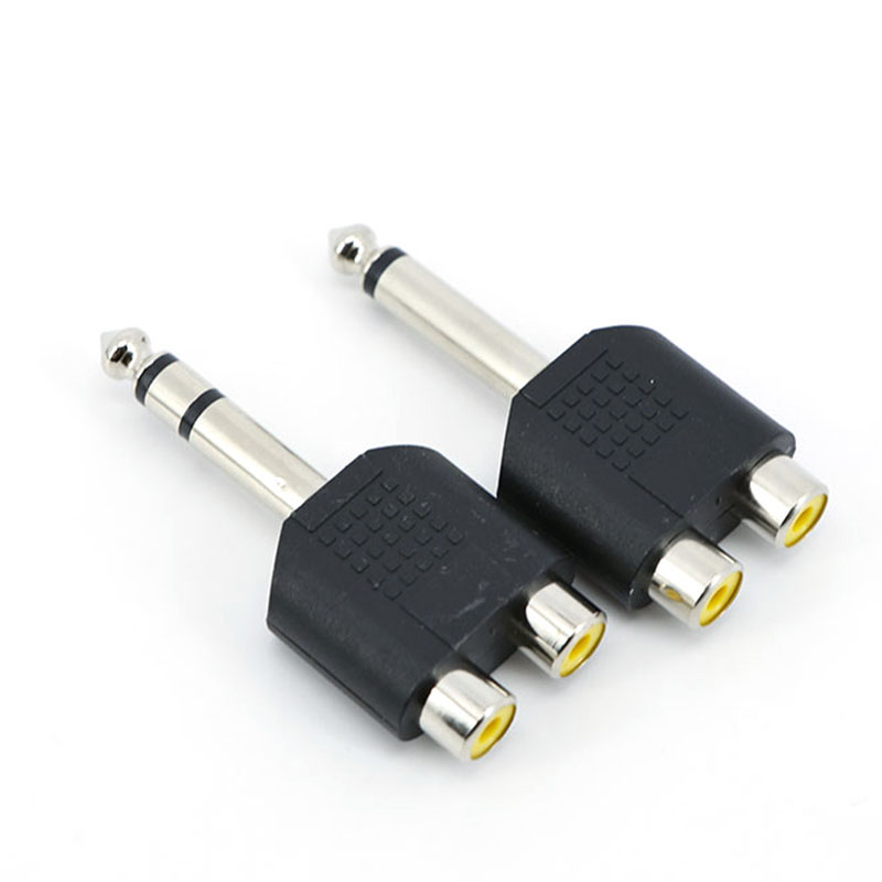 6.35mm 6.5 Audio Mono Stereo 1 - Audio Splitter Y recension och pris