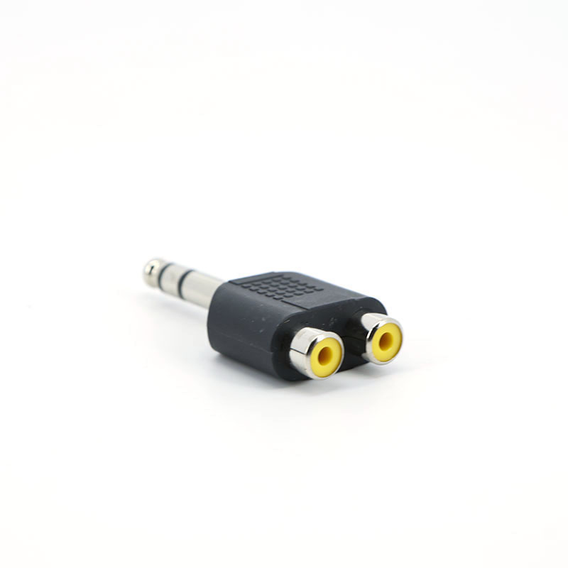 6.35mm 6.5 Audio Mono Stereo 1 - Audio Splitter Y recension och pris