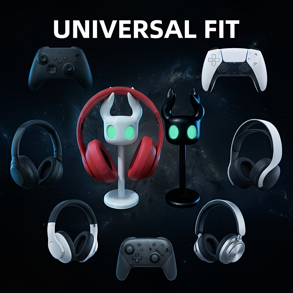 Hollow Eye Design Game Control - Headphone Stand Desk recension och pris
