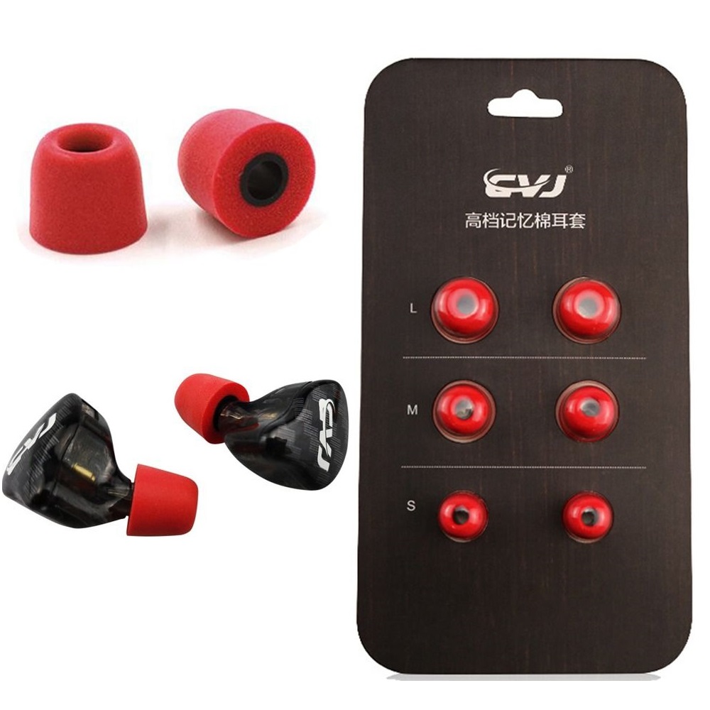 3Pairs Upgrade Noise Isolating - Earphone Foam Tip recension och pris