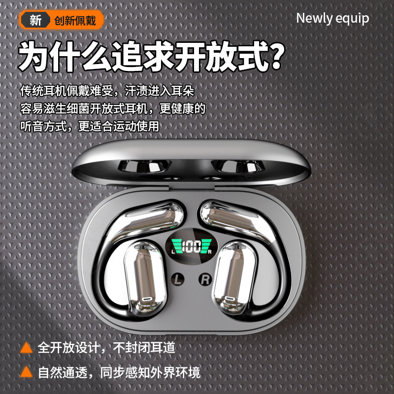 Q16 AI Smart Translation Bluet - Sports Earphone Hook recension och pris