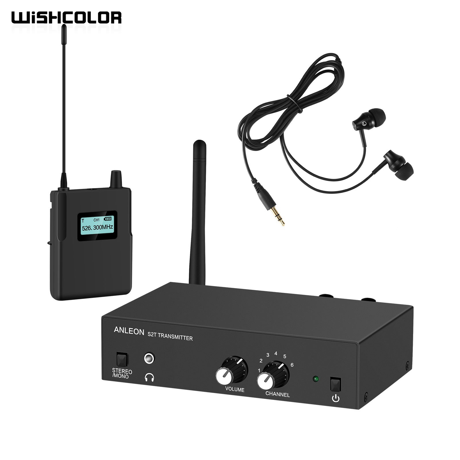 Wishcolor ANLEON S2 526-535MHz - In Ear Monitor Iem recension och pris