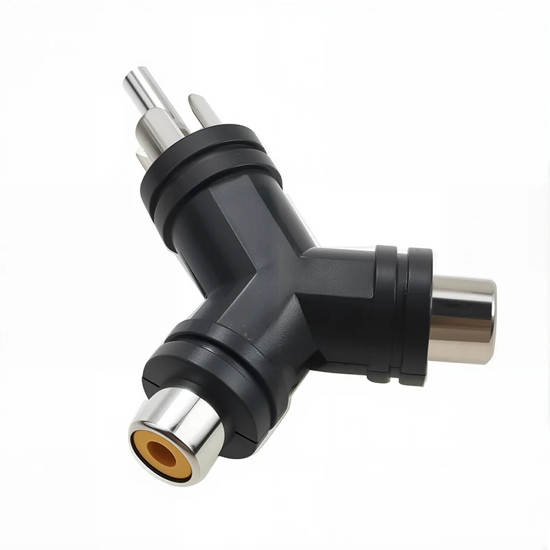 5pcs RCA Jack Female To Male P - Audio Splitter Y recension och pris