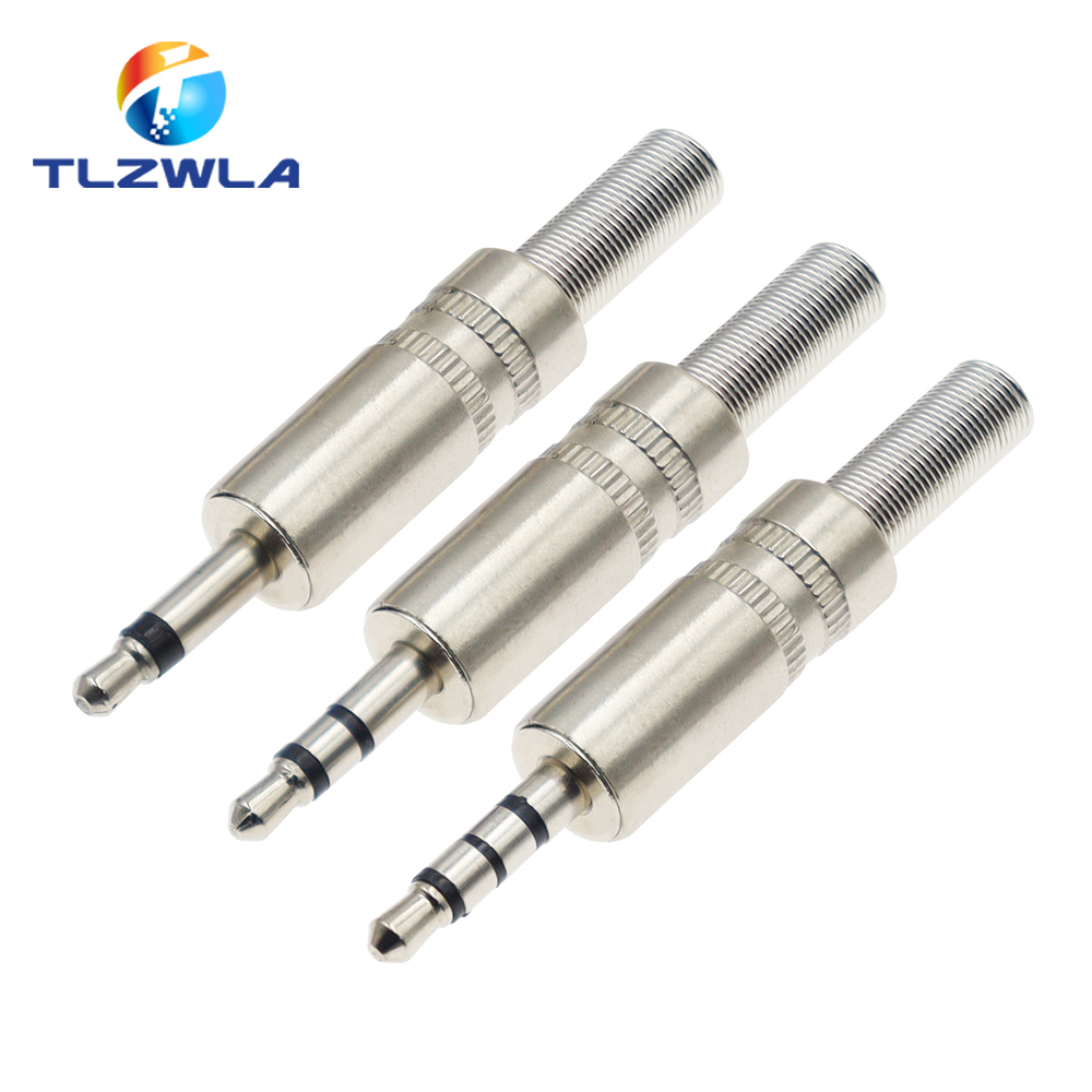 5PCS Metal Repair 3.5mm Male H - Cable Extension 3.5 recension och pris