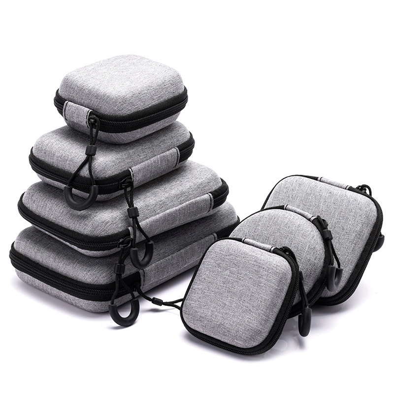 1Pc Portable Shockproof Headph - Headphone Case Hard recension och pris