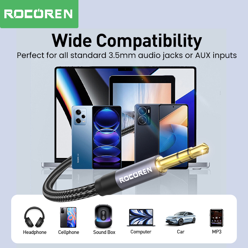 Rocoren 3.5mm Jack Audio Cable - Cable Extension 3.5 recension och pris