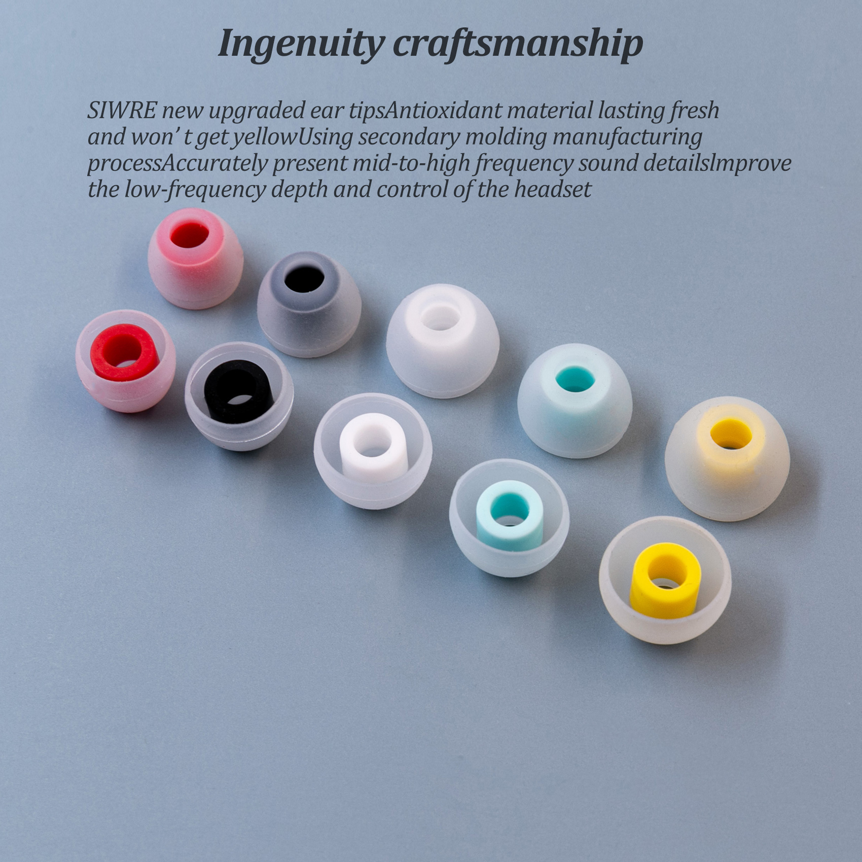 SIWRE 07 Silicone Eartips For  - In Ear Monitor Iem recension och pris