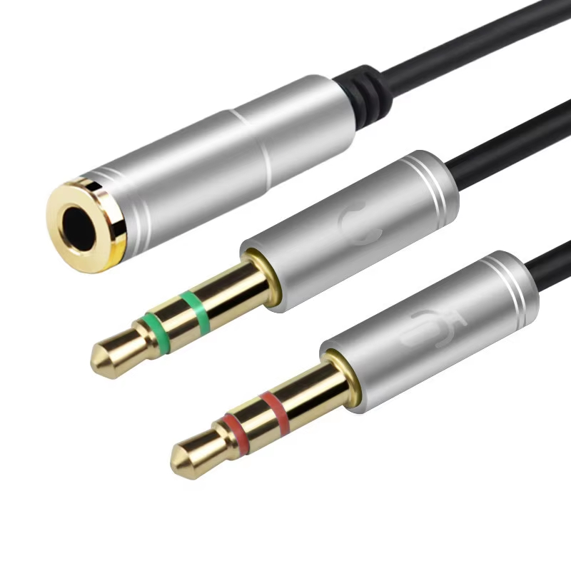 NNBILI Mini Jack 3.5 Microphon - Earphone Splitter Jack recension och pris