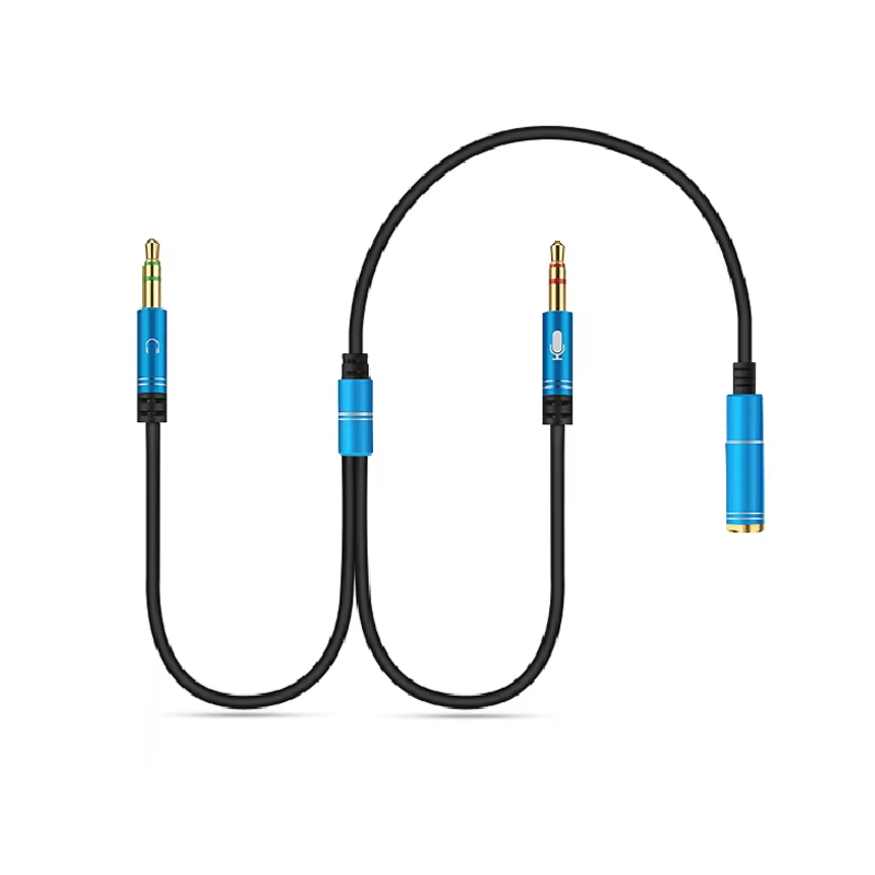 NNBILI Mini Jack 3.5 Microphon - Earphone Splitter Jack recension och pris