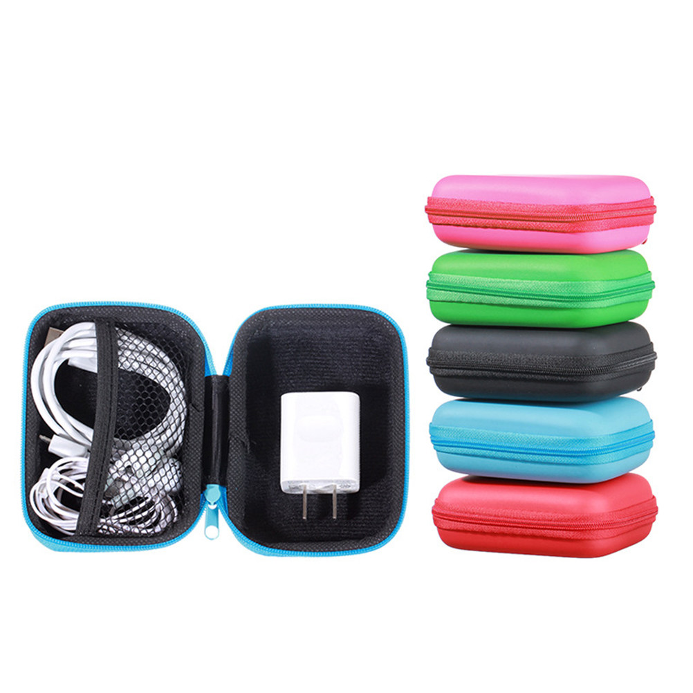 2Pcs Travel Friendly Eva Headp - Headphone Case Hard recension och pris