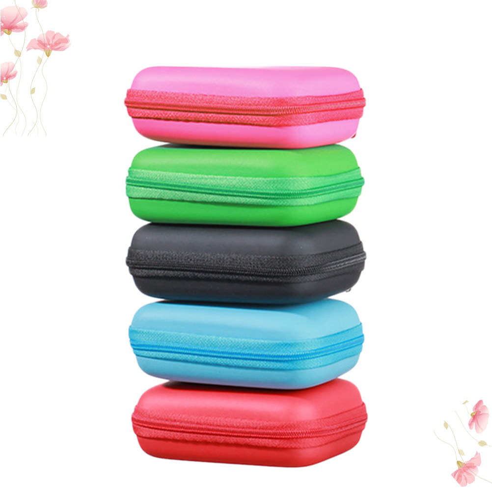 2Pcs Travel Friendly Eva Headp - Headphone Case Hard recension och pris