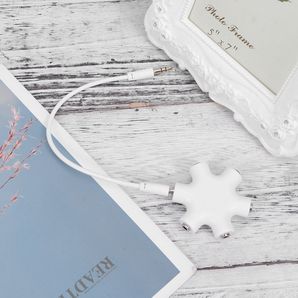 3.5mm Jack Earphone Audio Spli - Earphone Splitter Jack recension och pris