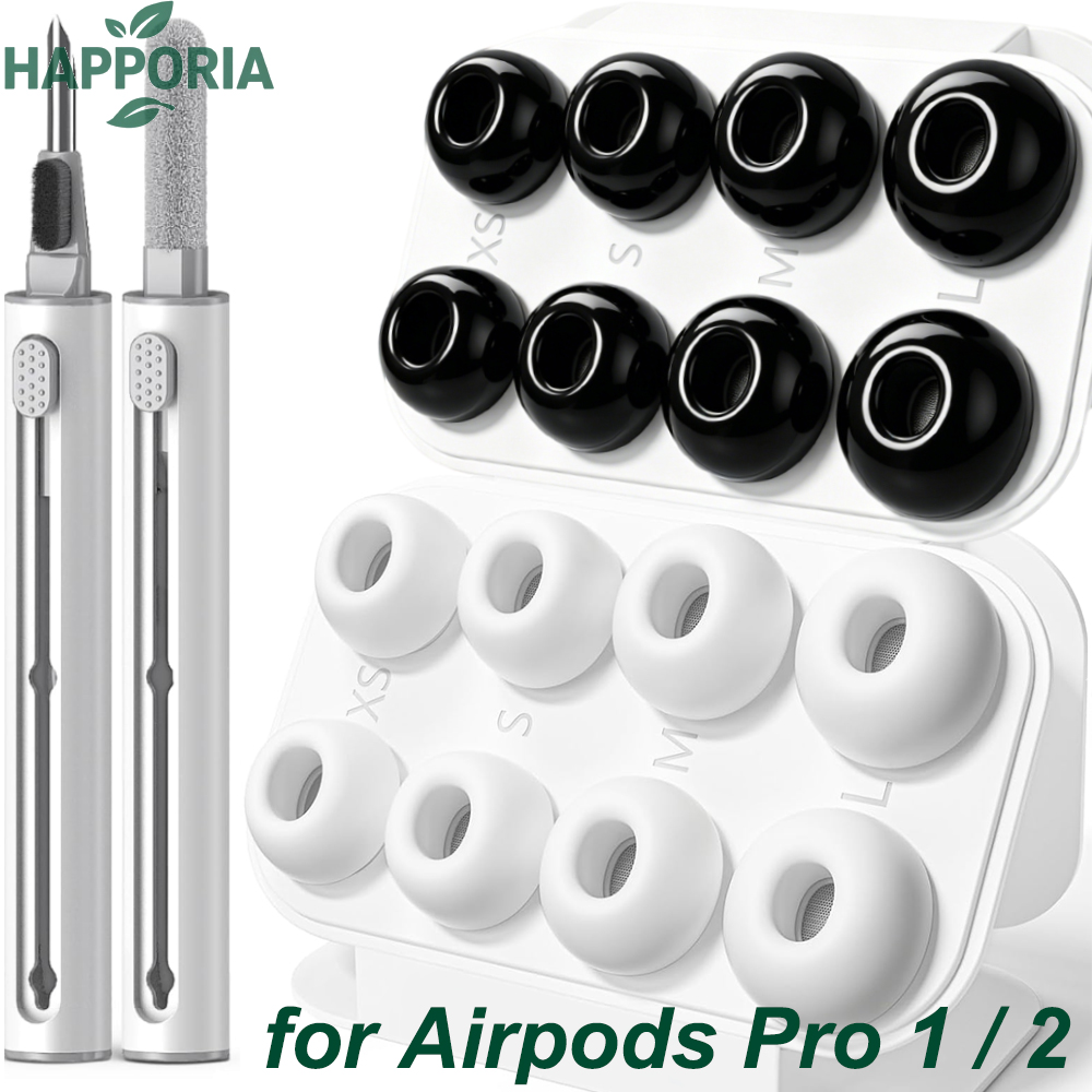 HAPPORIA Liquid Silicone Earbu - Silicone Ear Tip Replacement recension och pris