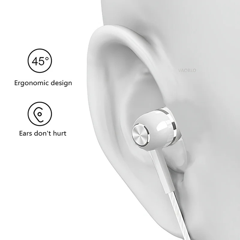 1/2/3/4Pcs 3.5mm Wired Earphon - Wired Earphone Mic recension och pris