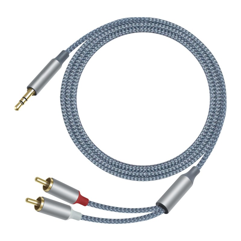 3PCS Hifi Y Splitter Adapter A - Audio Splitter Y recension och pris