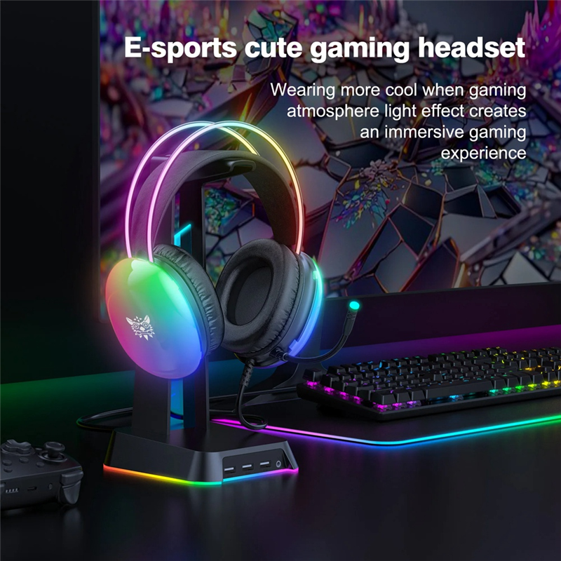 Ingenious-ONIKUMA Gaming Heads - Gaming Headset Rgb recension och pris