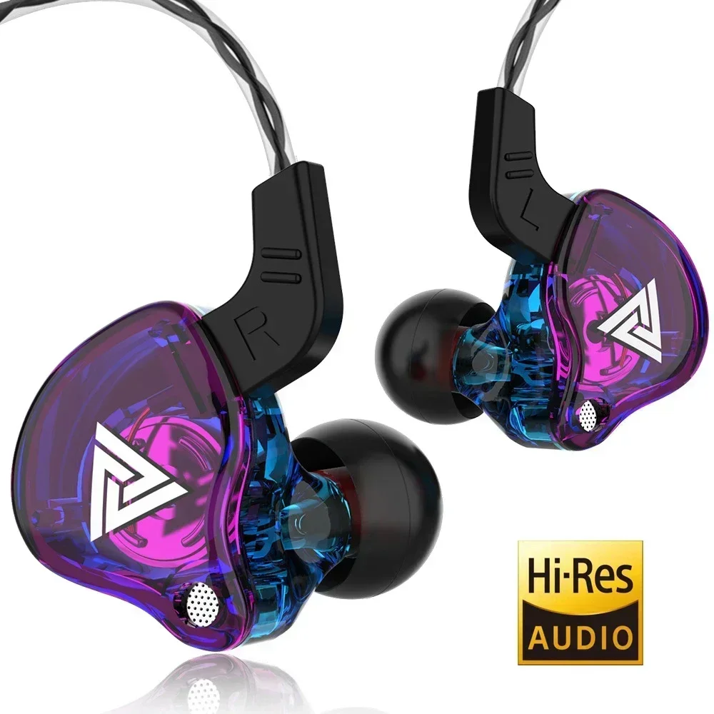 NEW QKZ AK6 Copper Driver HiFi - Wired Earphone Mic recension och pris