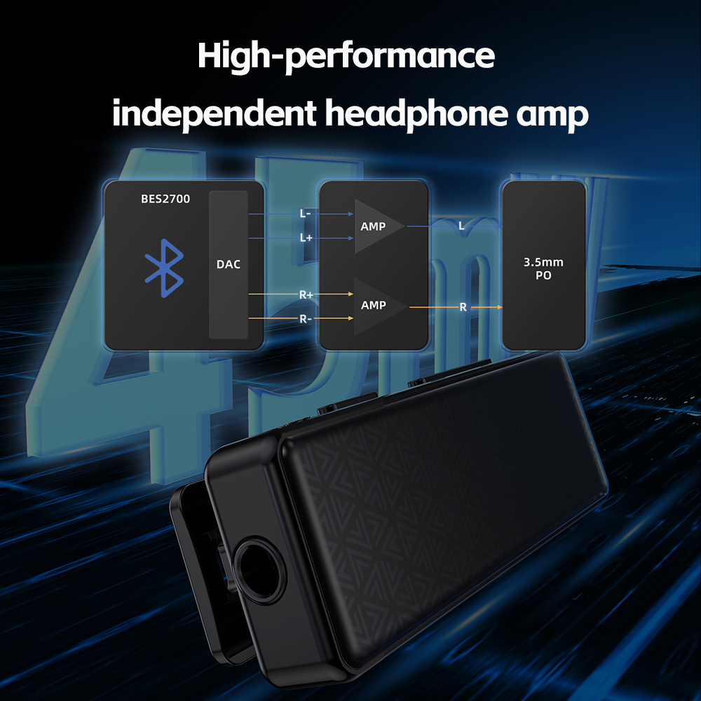 FiiO BTR11 Bluetooth Audio Rec - Wired Earphone Mic recension och pris
