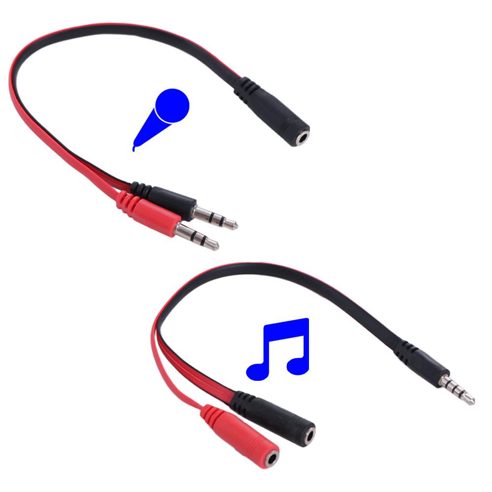 1 Male To 2 Female 3.5 Jack Au - Earphone Splitter Jack recension och pris