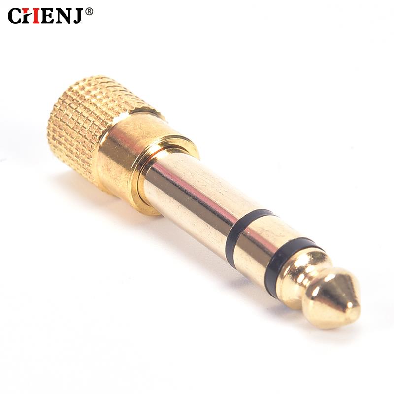 1pc 6.35 Male To 3.5 Female St - Cable Extension 3.5 recension och pris