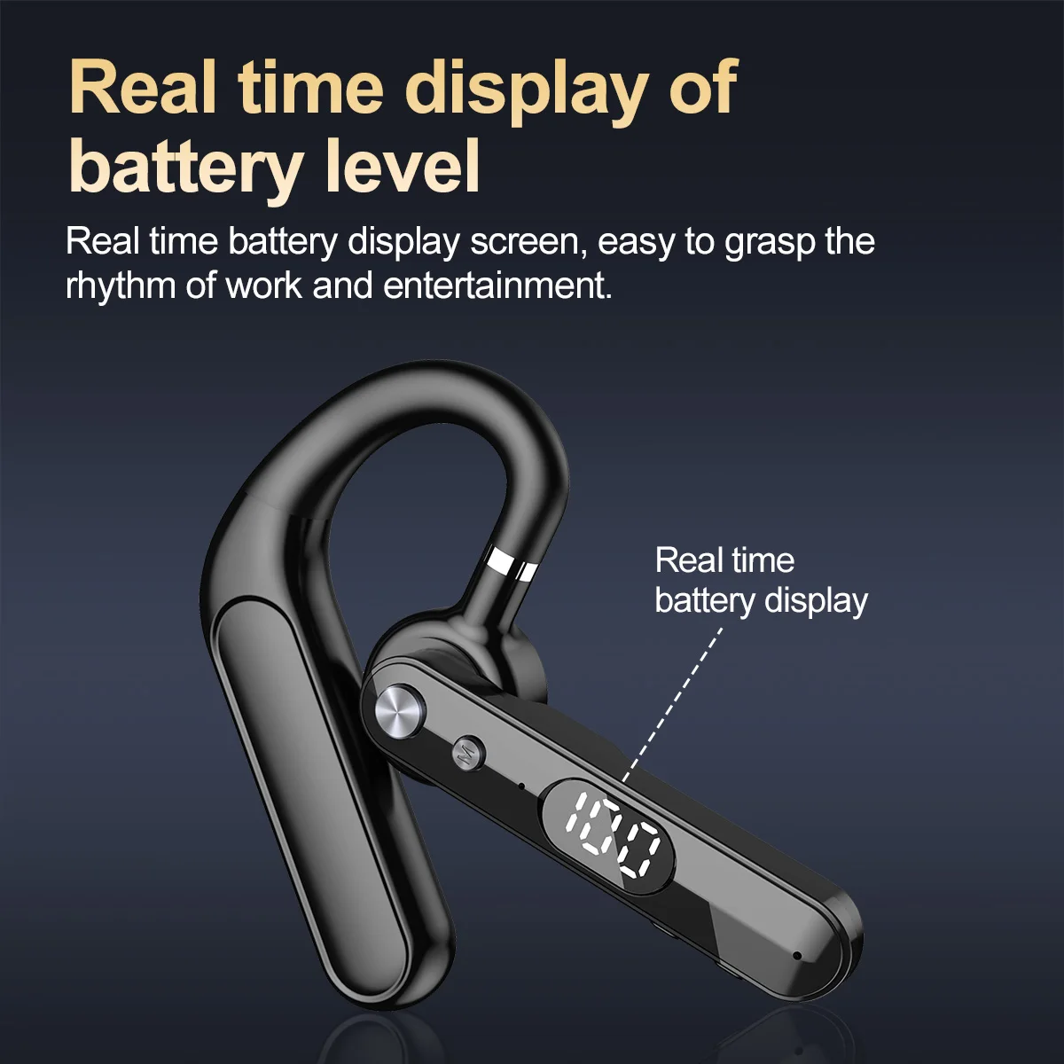 Wireless Bluetooth Headphones  - Bluetooth Headset On Ear recension och pris