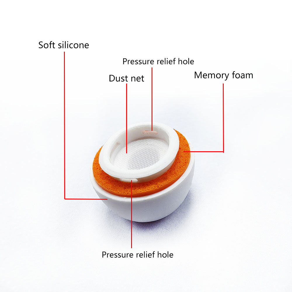 1 Pairs Memory Foam Ear Tips f - Earphone Foam Tip recension och pris