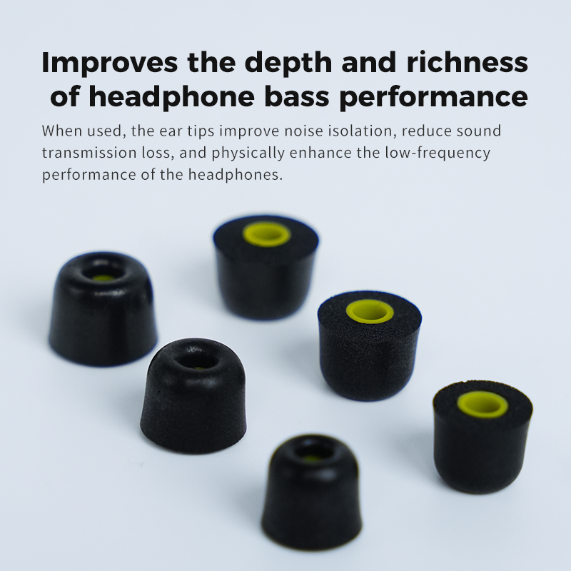 GK-TB 3Pair(6pcs) Noise Isolat - Earphone Foam Tip recension och pris
