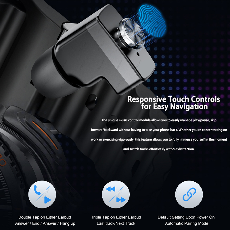 New watch earphones 2-in-1 sma - Sports Earphone Hook recension och pris