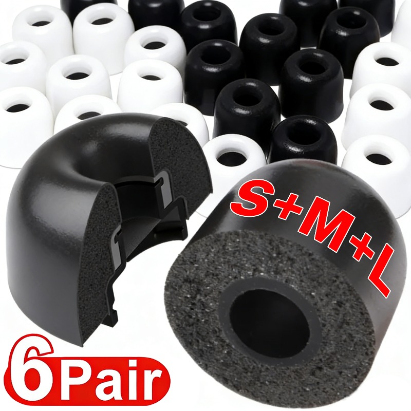 6-3Pairs For Samsung Galaxy Bu - Earphone Foam Tip recension och pris