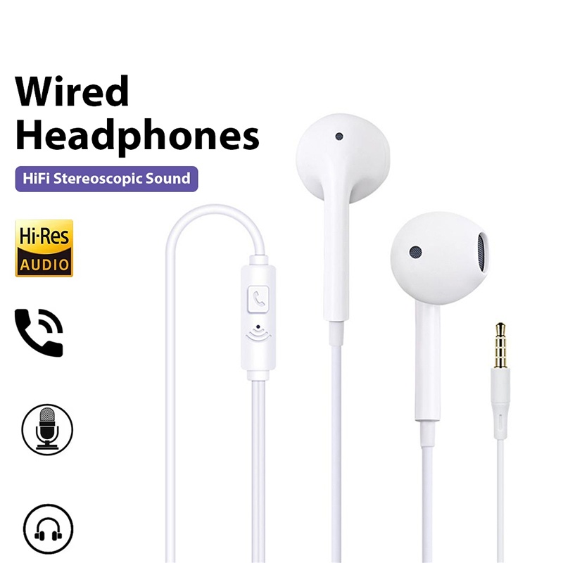 3.5mm Wired Earphone In Ear He - Audiophile Headphone Wired recension och pris